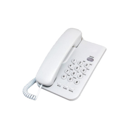 MeanIT telefon analogni, stoni, beli - ST100 white