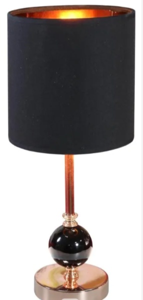 Melba Stona Lampa Crna 1x40W E14 ( 15152 )