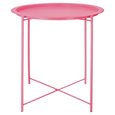 Metablo stočić metalni roze 47 x 47 x 51cm ( 720004 )
