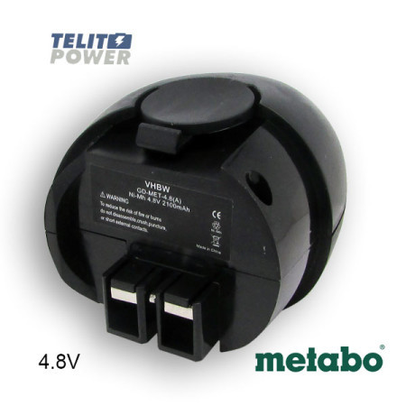 Metabo 4.8V Powermaxx 2100mAh 6.31858 ( RA4.8METABO ) - Img 1