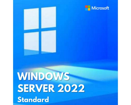 Microsoft windows server 2022 standard 64bit english DVD 16 core (P73-08328)