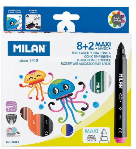 Milan flomaster 10 kom magic maxic ( MLN80023 ) - Img 1