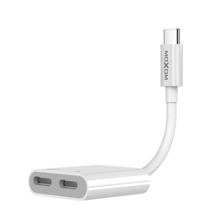 Moxom Adapter audio mx-ax20 type c na type-c (music out only) + charging ( AD442 )