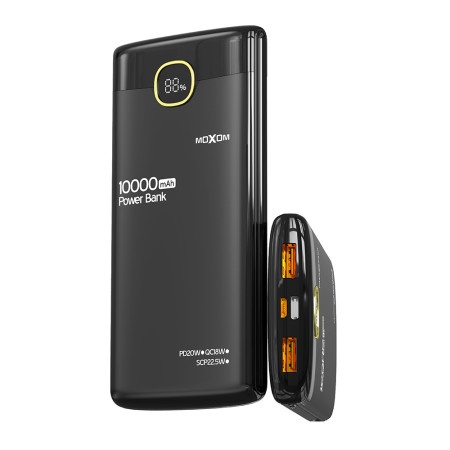 Moxom Power bank mx-pb160 10000mah scp22.5w + pd20w 2.4a crni ( BAT9409 )