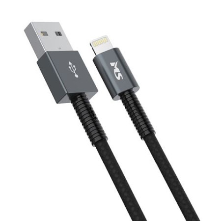 MS cable USB-A 2.0 lightning, 1m crni ( 0001254127 ) - Img 1