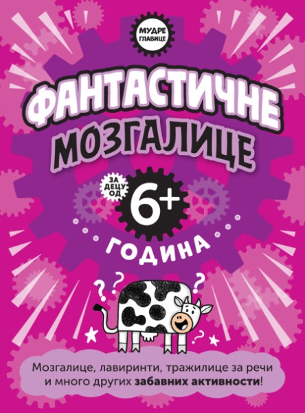 Mudre glavice: Fantastične mozgalice za decu od 6+ godina ( 29564 )