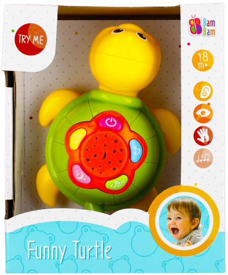 Muzička igračka - projektor za decu kornjača ( 788684-P )