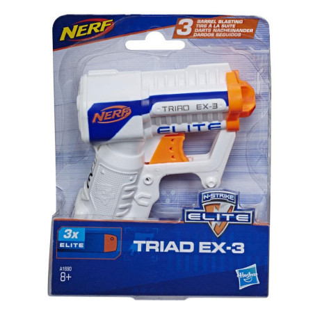 Nerf pištolj elite triad EX-3 ( 35940 )
