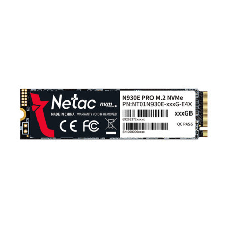 Netac SSD M.2 NVMe 256GB N930E Pro 2040MBs/1270MBs NT01N930E-256G-E4X