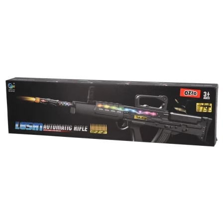 Ozzo ft igračka automatska puška sa svetlom i zvukom zelena l85a1 ( 864097 )