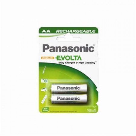 Panasonic HHR-3MVE/2BC - 2\327 AA punjive baterije 1900 mAh ( 02390392 ) - Img 1