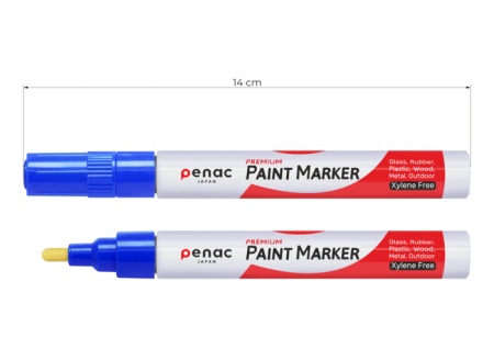 Penac oto140-bl marker paint plavi metal 1/12 ( 76957 )