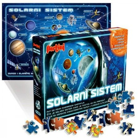 Pertini P-0212 Solarni sistem puzzle ( 9447 ) - Img 1