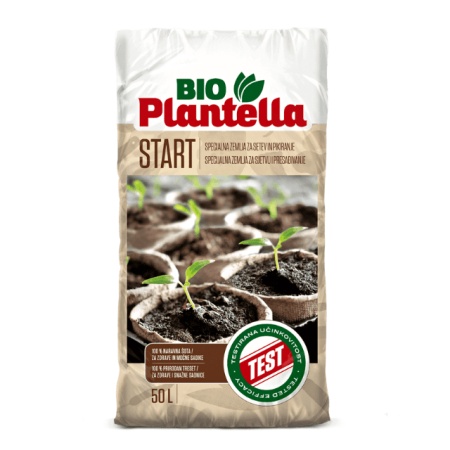 Plantella zemlja za cveće substrat bio start 50 l ( 61984 )