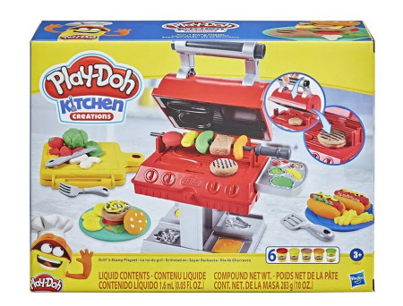 Play-doh grill n stamp playset ( F0652 ) - Img 1