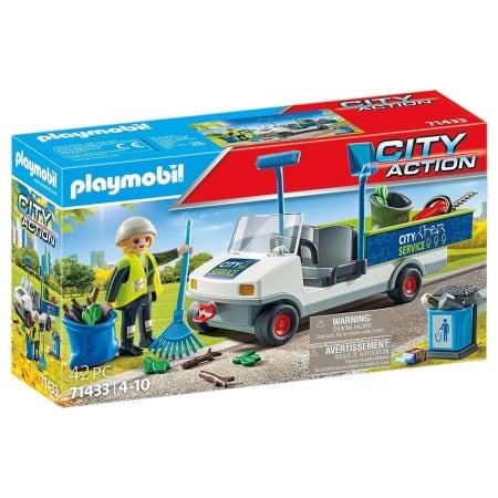 Playmobil City action Čistač ulice sa e-vozilom ( 1040625 )