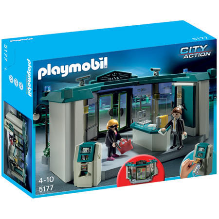 Playmobil city action - policija: banka sa sefovima ( 13164 ) - Img 1