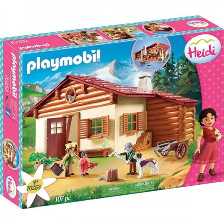 Playmobil Heidi - Planinska Kuća ( 23198 ) - Img 1