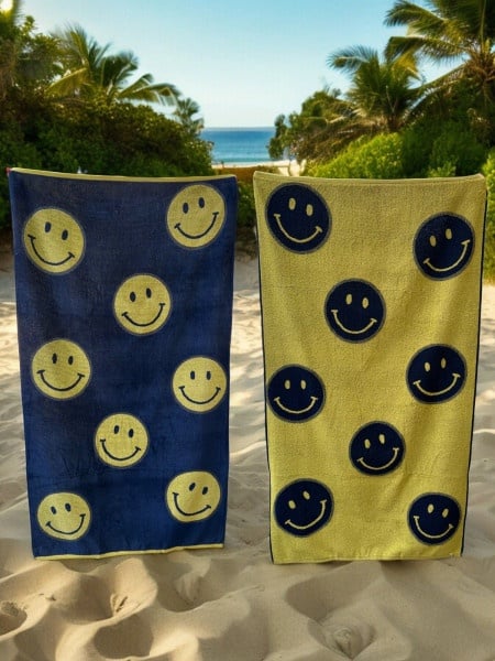 Plažni peškir Smile 86x160cm ( VLK000668-smile )-1