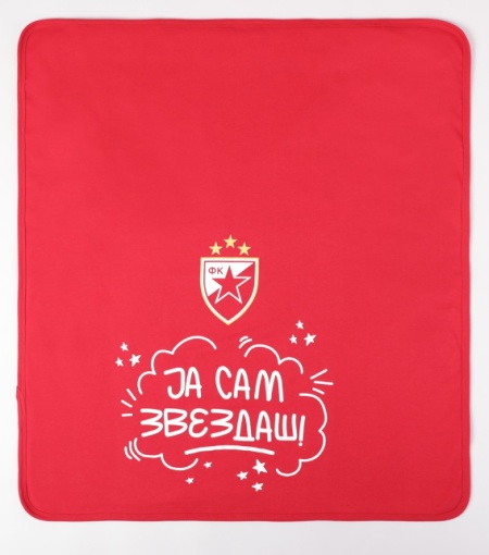 Prekrivač crvena zvezda interlok crveni 21 ( 3131-21c )