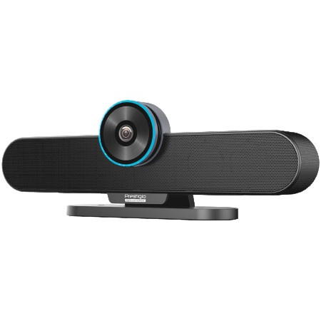 Prestigio Solutions Video Conferencing Collaboration Bar Gamma: 4K UHD, 8.5MP, 6 mic, 6m (Range), 2 x 5W, Connection via USB Type-B ( PVCCU