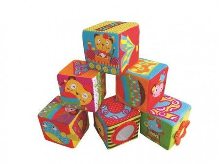 PrimeToys igračka kocke mekane za slaganje Cirkus 16 ( 0127202 ) - Img 1