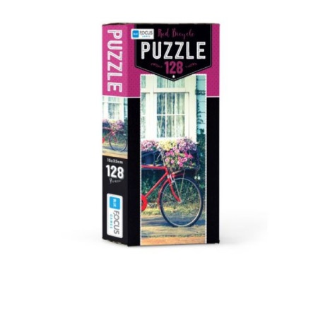 Puzzle 128 pcs red bicycle bf201 ( 108/22015 )