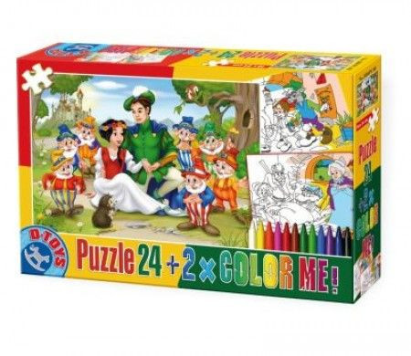 Puzzle 24 + COLOR ME FAIRY TALES 08 ( 07/50380-08 ) - Img 1