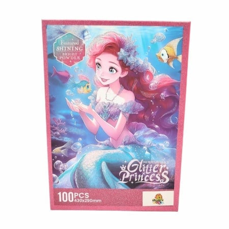 Puzzle glitter princess 100 pcs 88899 ( 91/71633 )