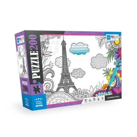 Puzzle za bojenje 200 pcs eifel tower bf387 ( 108/23876 )