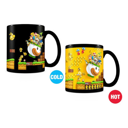 Pyramid International Super Mario (Gold Coin Rush) Heat Change Mug ( 045153 )