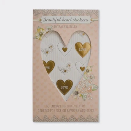 Rachel Ellen Nalepnice - wedding heart stickers ( WDSTIC2 )