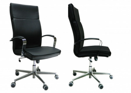 Radna Fotelja visoka - Nero H CR ( izbor boje i materijala ) - Img 1
