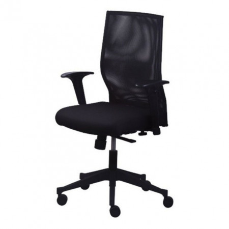 Radna stolica - Boston 918 NET (mreža + eko koža u više boja) - Img 1