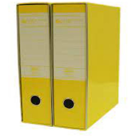 Registrator A4 Office Star LUX žuti 62985
