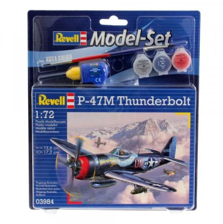 Revell maketa model set p-47m thunderbolt ( RV63984/5006 )