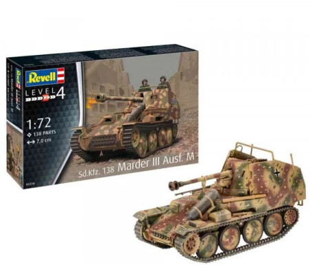 Revell maketa sd.kfz. 138 "marder iii" ausf. m ( RV03316 )