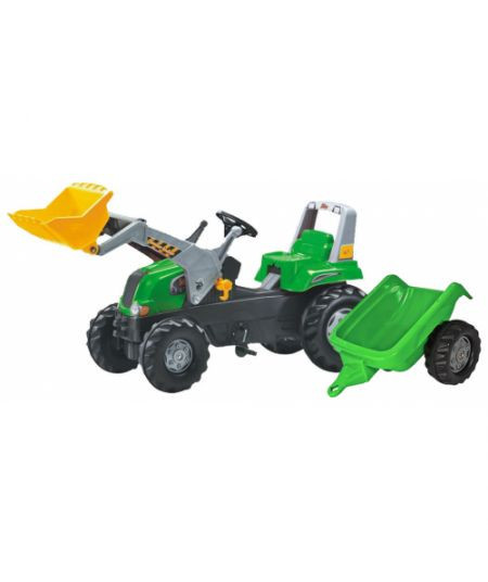 Rolly Toys Traktor junior sa kašikom i prikolicom ( 812202 )