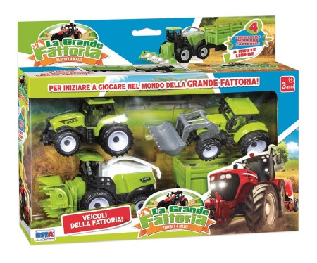 Rs toys 112767 Set farmerskih traktora