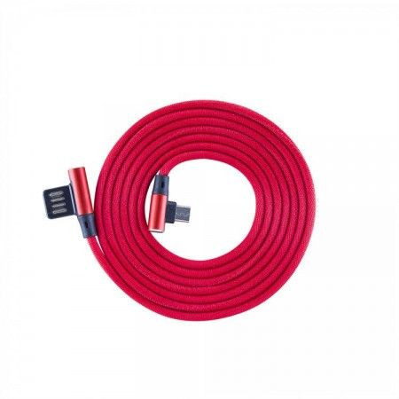 S BOX Kabl USB A - Micro B 90 1 5 m Red - Img 1