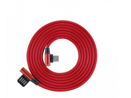 S-BOX kabl USB A / type C 90 1 5 m red