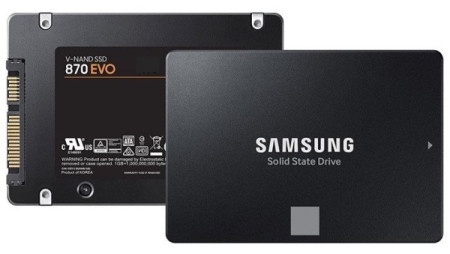 Samsung 870 evo, 560/530mbs mz-77e500bw SSD 2.5" SATA 500GB