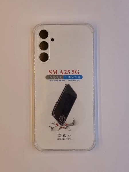Samsung A25 transparent maska sa ojačanim ivicama ( 96157 ) - Img 1