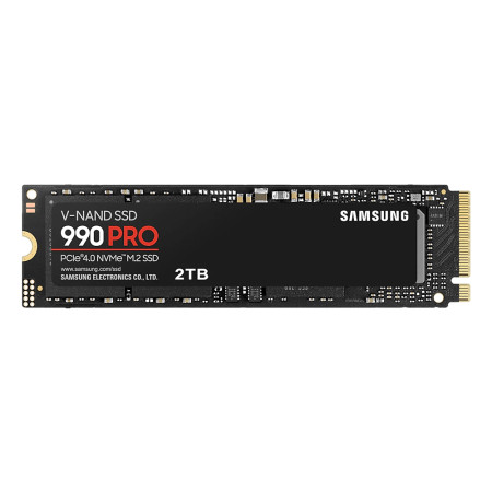 Samsung M.2 NVMe 2TB SSD, 990 PRO SSD ( MZ-V9P2T0BW )