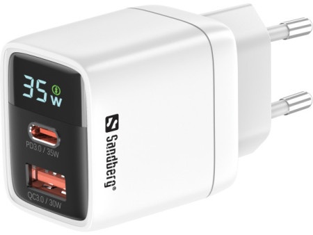 Sandberg 2u1 441-52 1xUSB/1xUSB-C 35W Kućni punjač