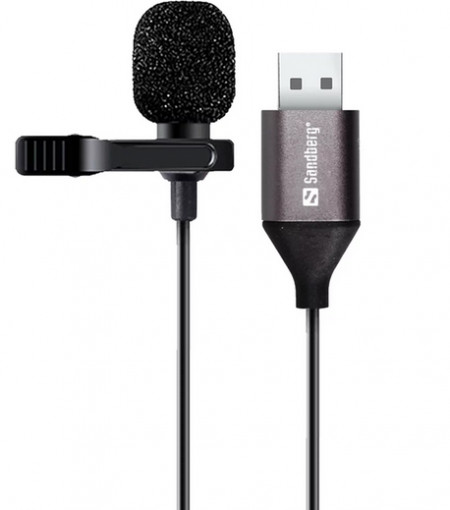 Sandberg mikrofoni stream USB sa kopčom 126-19 ( 2570 )