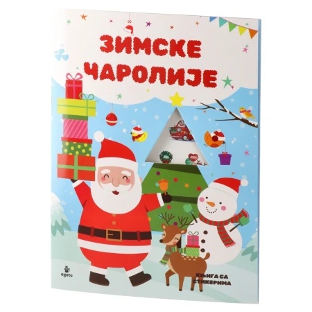 Season knjiga sa stikerima i aktivnostima za decu zimske čarolije ( 718952 )
