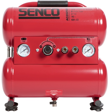 Senco ac20216bl-eu bezuljni, bešumni kompresor za vazduh, 16l, 9bar, 1.500W ( SENCO AFN0037EU )