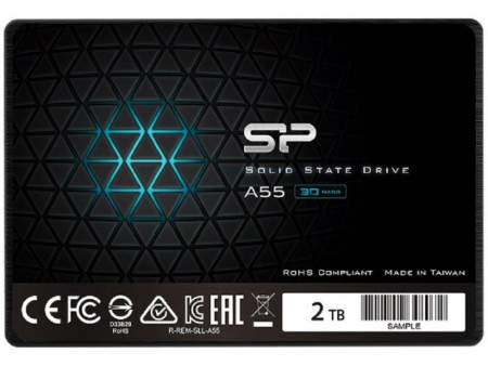 SiliconPower 2.5" 2TB SSD, SATA III, A55 ( SP002TBSS3A55S25 )