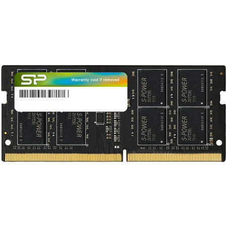 SiliconPower DDR4-3200 CL22 16GB DRAM DDR4 SO-DIMM Notebook 16GBx1, CL22, EAN: 4713436144151 memorija ( SP016GBSFU320X02 )  - Img 1